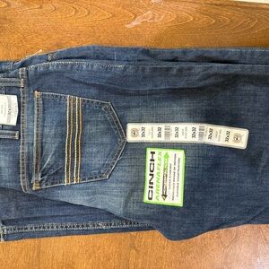 Cinch Men's Deep Blue Bootcut Jeans